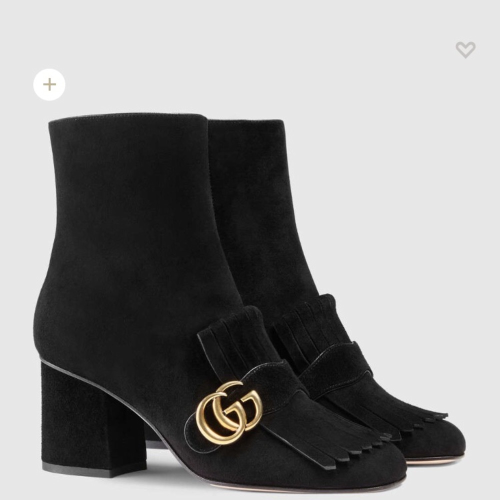 Gucci Suede Ankle Boot